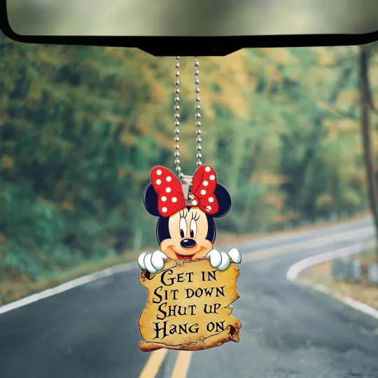 Discover Minnie Mouse Get in Sit Down Shut Up Hold On Ornament, Gift for Minnie Lovers