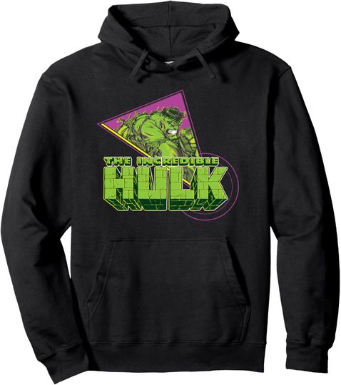 Marvel The Incredible Hulk 90s Comic Pullover Hoodie, Gift For Fan