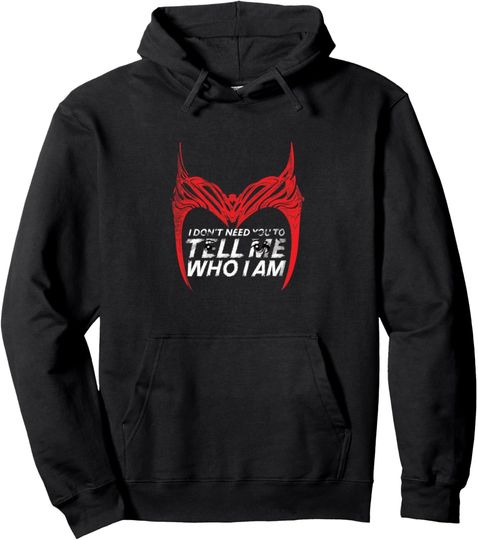 Discover Marvel WandaVision Scarlet Witch Quote Pullover Hoodie