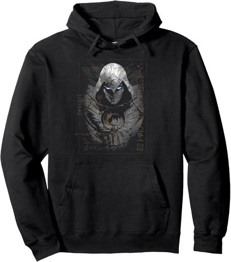 Marvel Moon Knight Ancient Glyphs Pullover Hoodie, Gift For Fan
