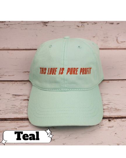 Discover This Love is Pure Profit, Showgirl Era Relaxed Fit Hat