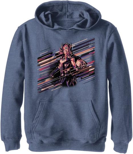Discover Marvel Kids' Stripes Thor Hoodie