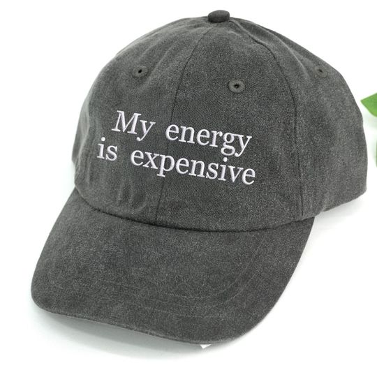 Discover Embroidered My Energy Is Expensive Hat Corduroy - Showgirl Baseball Caps - taylor version Baseball Cap - Showgirl Merch - Christmas Gifts