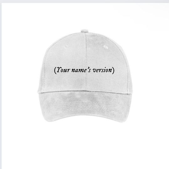 Discover Customized Your Names Version Embroidered dad hat