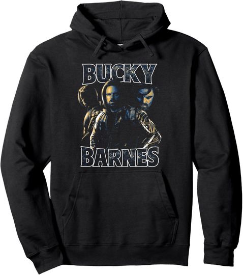 Discover Marvel Thunderbolts BUCKYY Bn Barnes Showcase Poster Pullover Hoodie, Gift For Fan