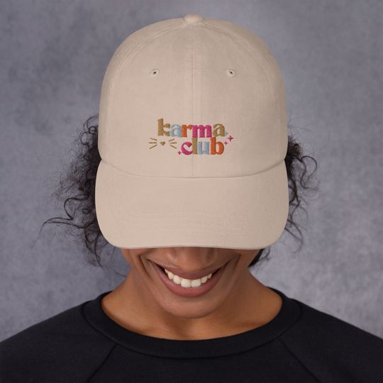 Discover Karma Club Dad hat