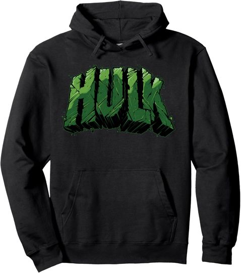 Marvel The Incredible Hulk Rubble Smash Pullover Hoodie, Gift For Fan