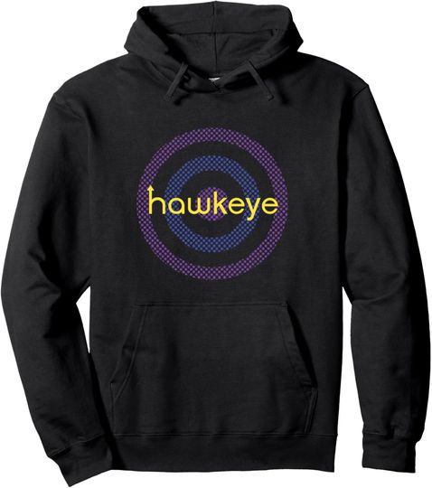 Marvel Hawkeye Purple Target Pullover Hoodie, Gift For Fan
