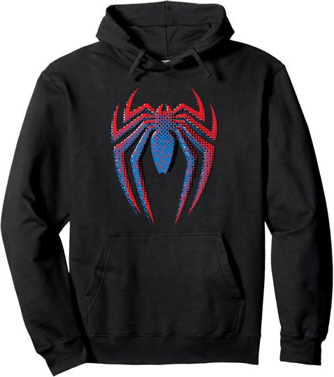 Marvel Spider-Man Spider Logo Pullover Hoodie, Gift For Fan
