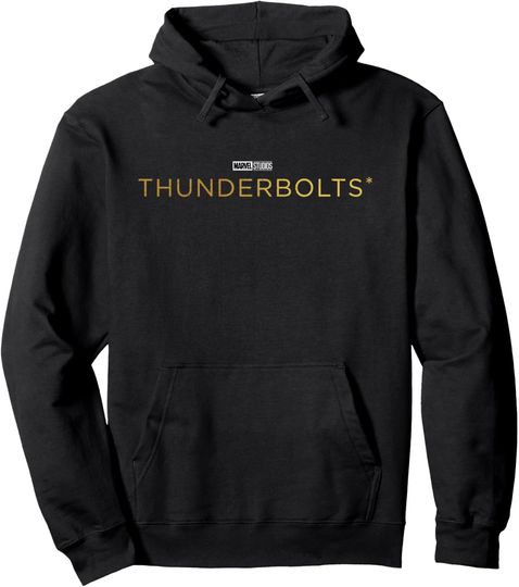 Discover Marvel Studios Thunderbolts Movie Logo Pullover Hoodie, Gift For Fan