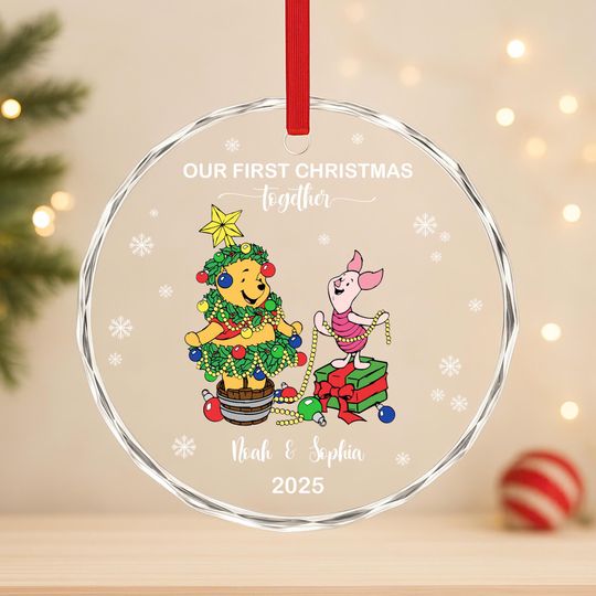 Discover Personalized First Christmas Together Ornament 2025: Couple Keepsake
