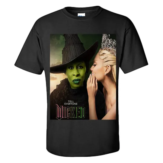 Discover Wicked The Musical T-Shirt Graphic Tee for Men and Women
