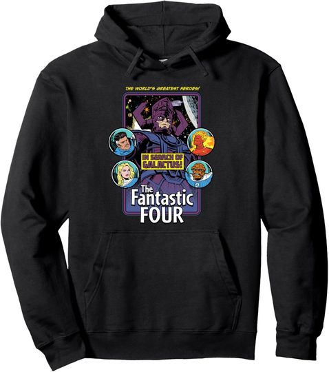 Marvel The Fantastic Four: First Steps In Search of Galactus Pullover Hoodie