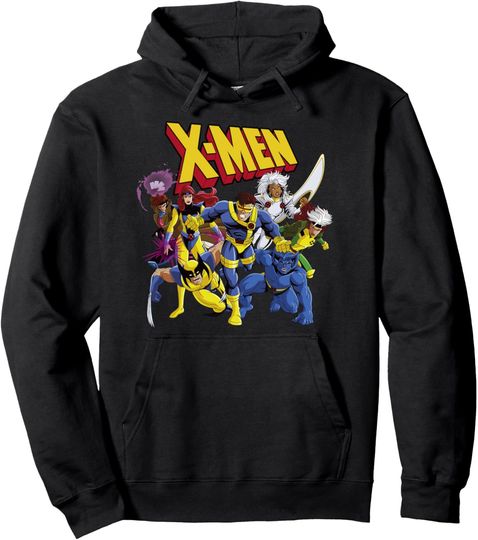 Marvel X-Men Classic Group Shot Pullover Hoodie