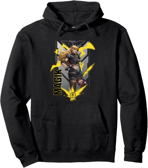 Discover Marvel Rivals Gamerverse Super Hero PVP Illyana Magik Pullover Hoodie