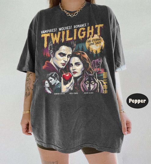 Vintage Twilight Shirt - The Twilight Saga T-Shirt for Book and Movie Fans