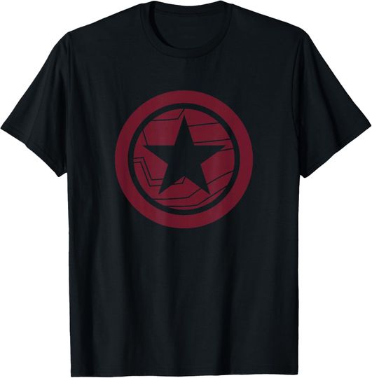 Marvel The Falcon And The Winter Soldier BUCKYY Bn Red Logo T-Shirt