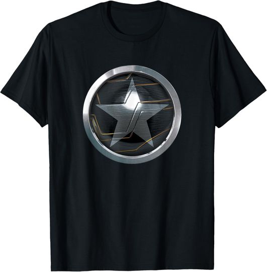 Marvel The Falcon And The Winter Soldier BUCKYY Bn Shield Badge T-Shirt