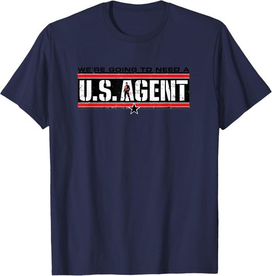 Marvel The Falcon and the Winter Soldier U.S. Agent T-Shirt