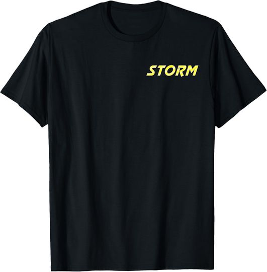 Marvel X-Men ’97 Animated Series Storm Name Logo 2-Sided T-Shirt