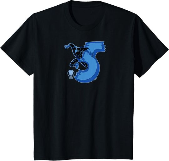 Kids Black Panther - 5th Birthday T-Shirt