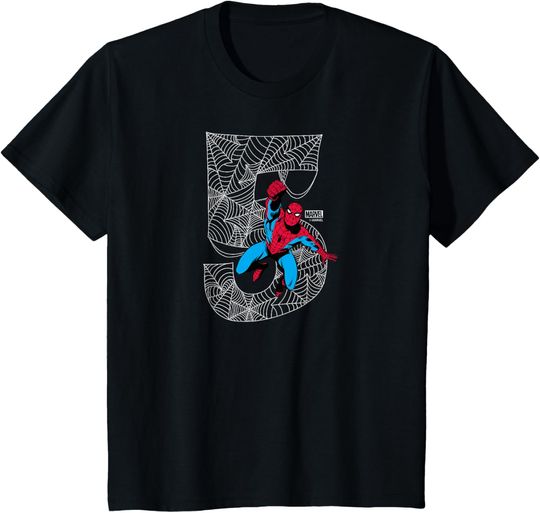 Kids Spider-Man - 5th Birthday T-Shirt