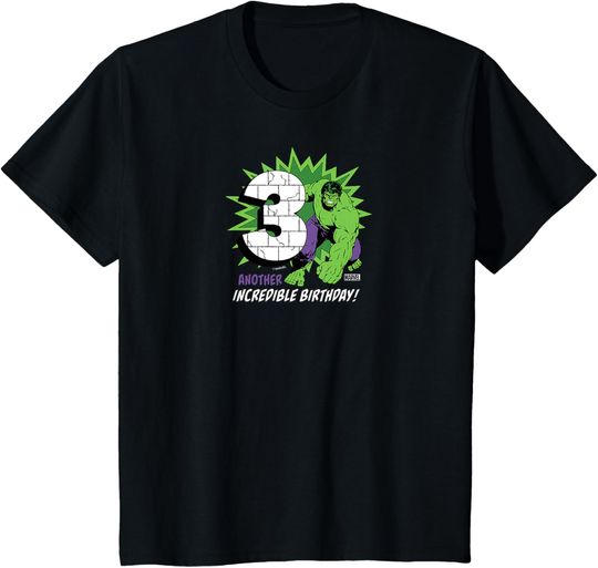Discover Kids Hulk - 3rd Birthday T-Shirt
