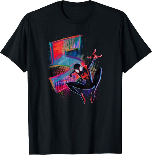 Discover Marvel Spider-Man Miles Morales 5th Birthday Graphic T-Shirt