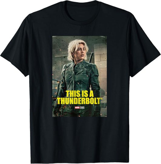 Discover Marvel Thunderbolts This Is A Thunderbolt Yelena Belova T-Shirt