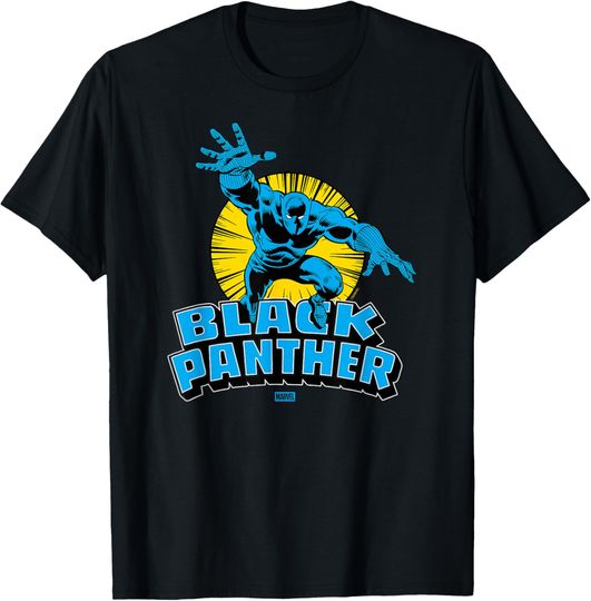 Discover Marvel - Black Panther Character Logo T-Shirt