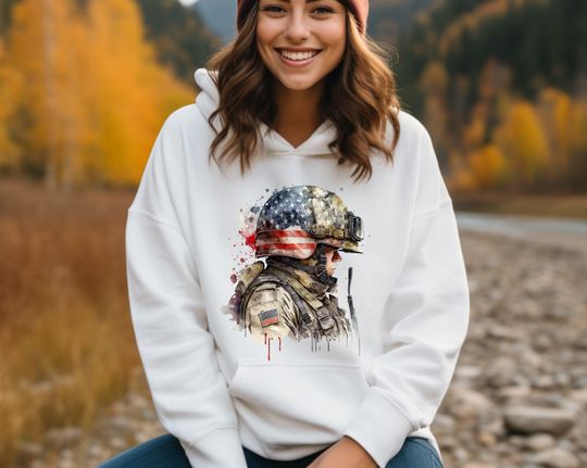 Discover Military Hoodie, Veteran Hoodie, Veterans Day Gift, Memorial Day Hoodie, Veterans Day Hoodie, Patriotic Hoodie, American Flag Hoodie, Army