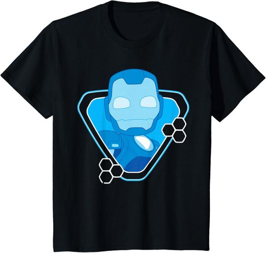 Marvel Iron Man and His Awesome Friends Tony Stark Holo-Tech T-Shirt