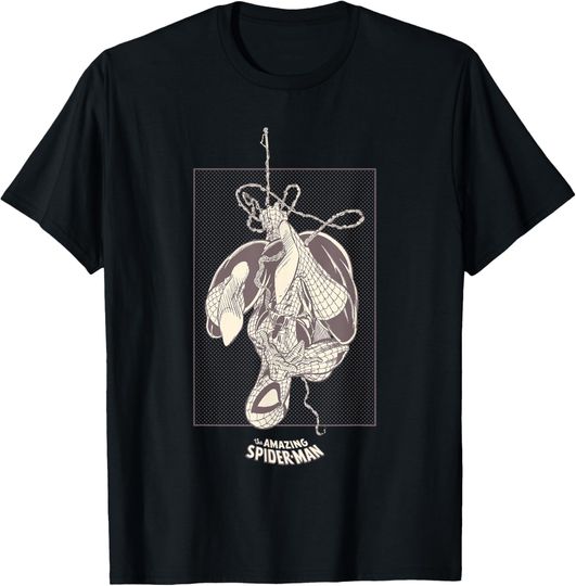 Discover Marvel Comics The Amazing Spider-Man Vintage Hanging Out T-Shirt