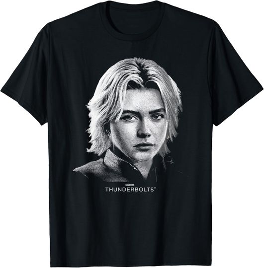 Discover Marvel Thunderbolts Yelena Belova Big Face Portrait T-Shirt