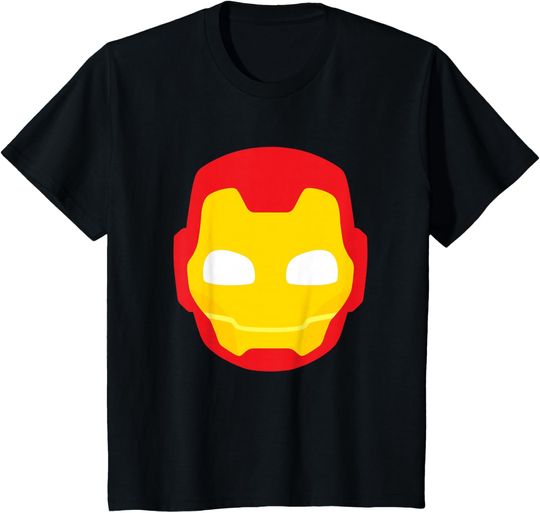 Marvel Iron Man and His Awesome Friends Tony Stark Big Face T-Shirt