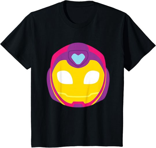 Marvel Iron Man and His Awesome Friends Ironheart Big Face T-Shirt