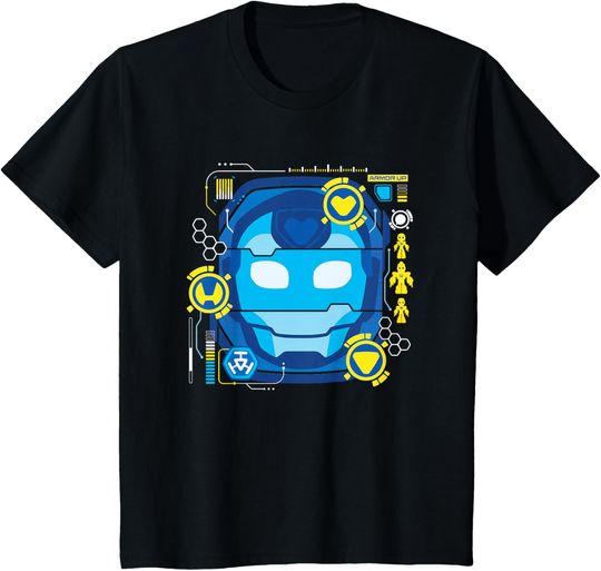 Discover Marvel Iron Man and His Awesome Friends Combo Helmet Kids’ T-Shirt