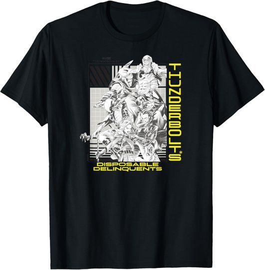 Discover Thunderbolts Disposable Delinquents T-Shirt