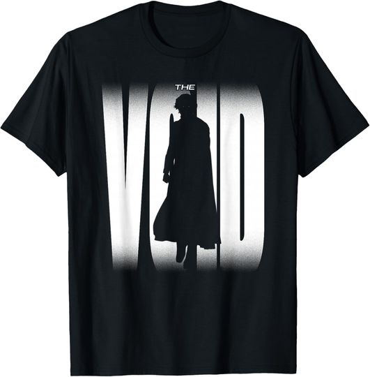 Discover Marvel Thunderbolts The Void Creepy Silhouette Logo T-Shirt