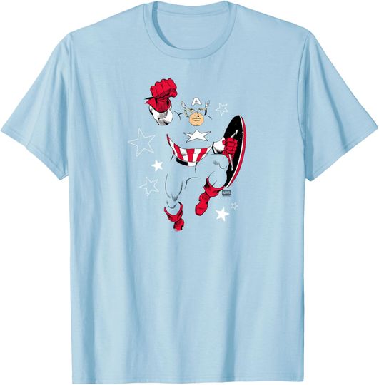 Marvel - Captain America Knockout T-Shirt