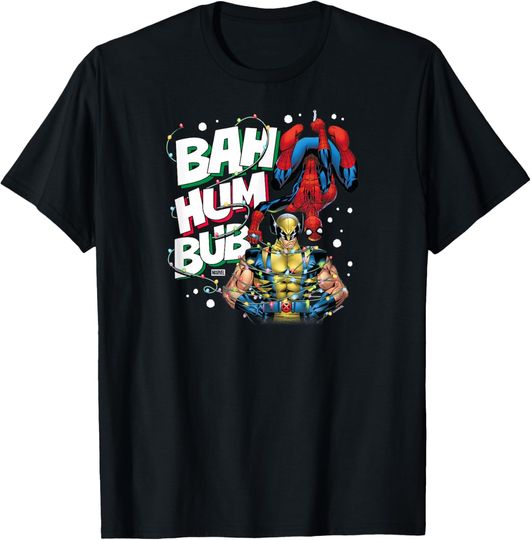 Discover Marvel - Holiday Bah Hum Bug T-Shirt