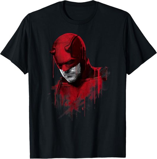 Discover Marvel Daredevil: Born Again Disney+ Series Mask of Justice T-Shirt
