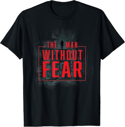 Discover Marvel Daredevil: Born Again Disney+ TV The Man Without Fear T-Shirt