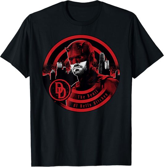Discover Marvel Daredevil: Born Again The Devil of Hell’s Kitchen T-Shirt