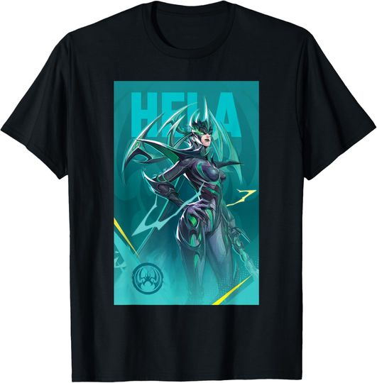 Discover Marvel Rivals Hela Epic Poster T-Shirt