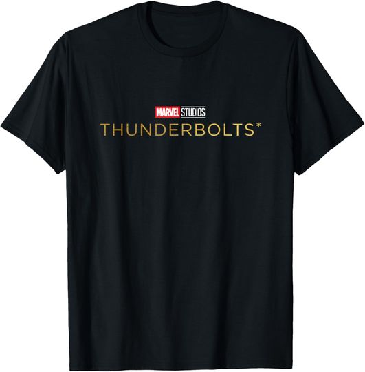 Discover Marvel Thunderbolts Movie Color Logo T-Shirt