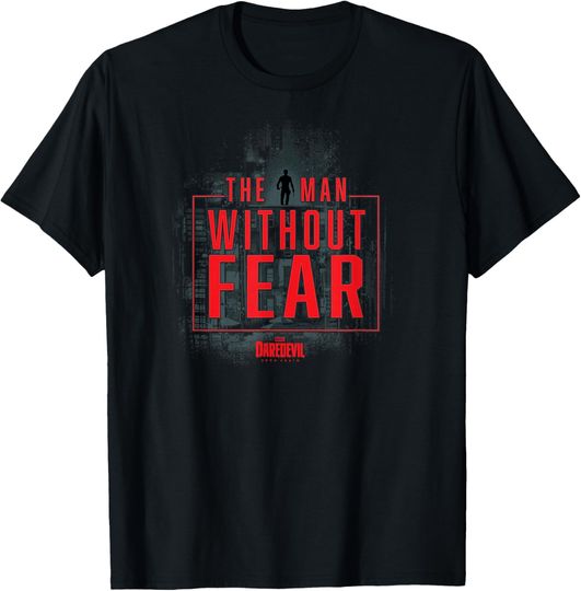 Marvel Daredevil Born Again The Man Without Fear Logo T-Shirt