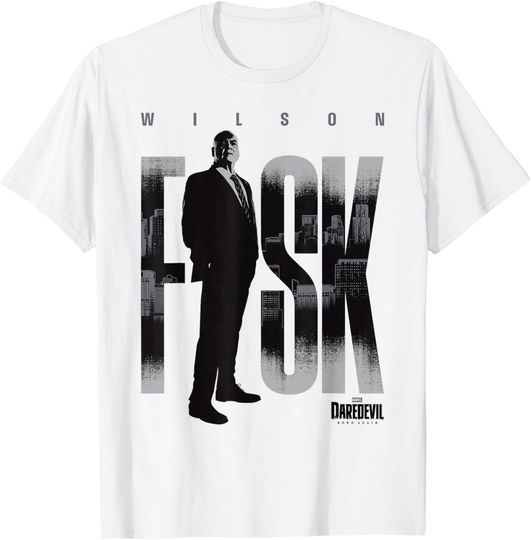 Marvel Daredevil Born Again Wilson Fisk City Overview T-Shirt