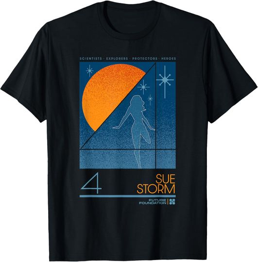 Marvel Studios Fantastic Four: First Steps Invisible Woman T-Shirt