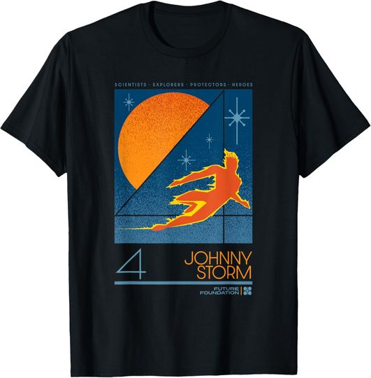 Marvel Studios Fantastic Four: First Steps Human Torch T-Shirt